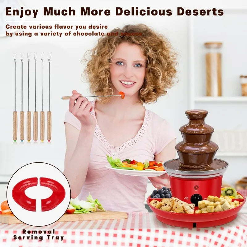 16-Ounce Chocolate Fondue Fountain