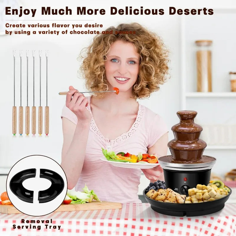 16-Ounce Chocolate Fondue Fountain