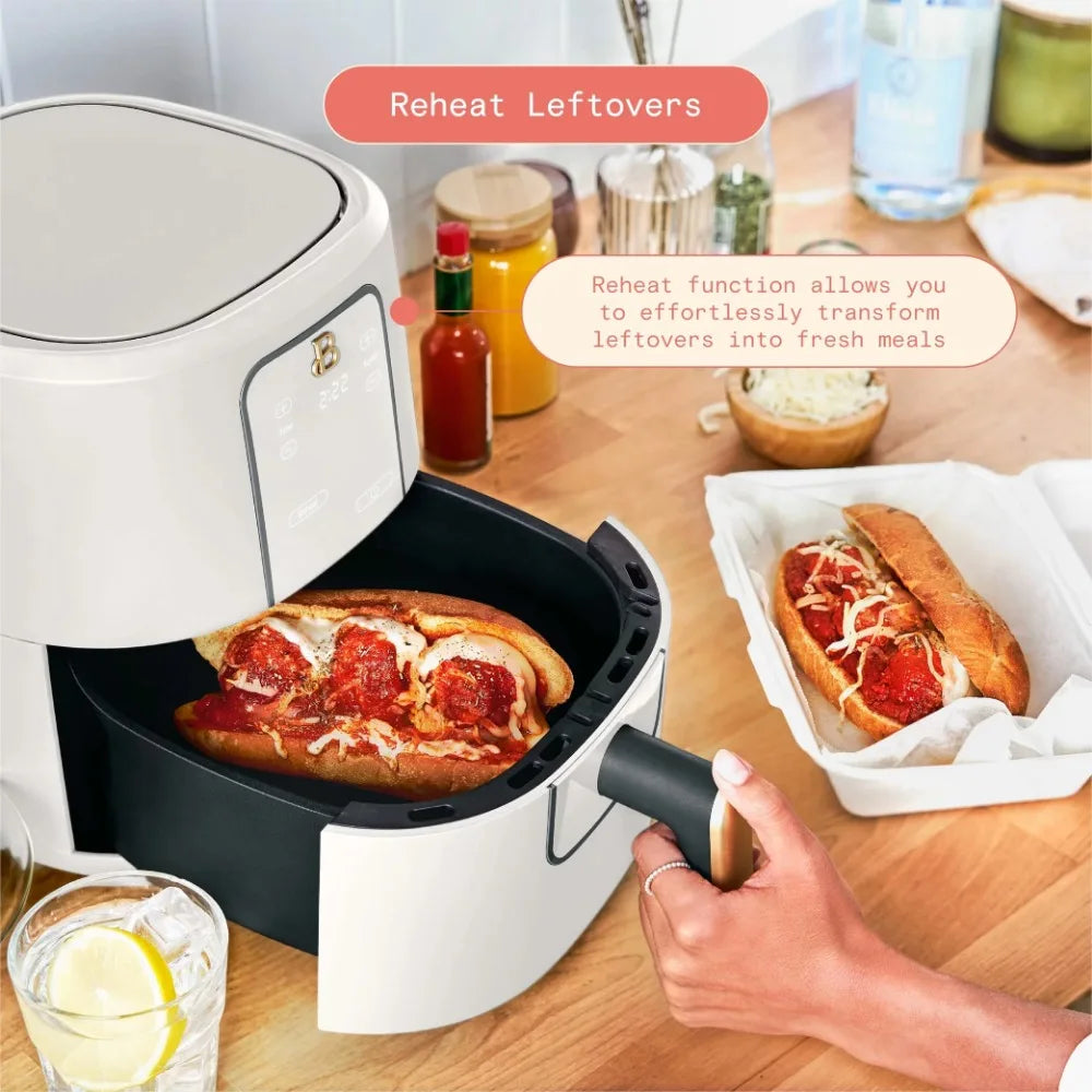 Beautiful 3 Qt Air Fryer with TurboCrisp Technology