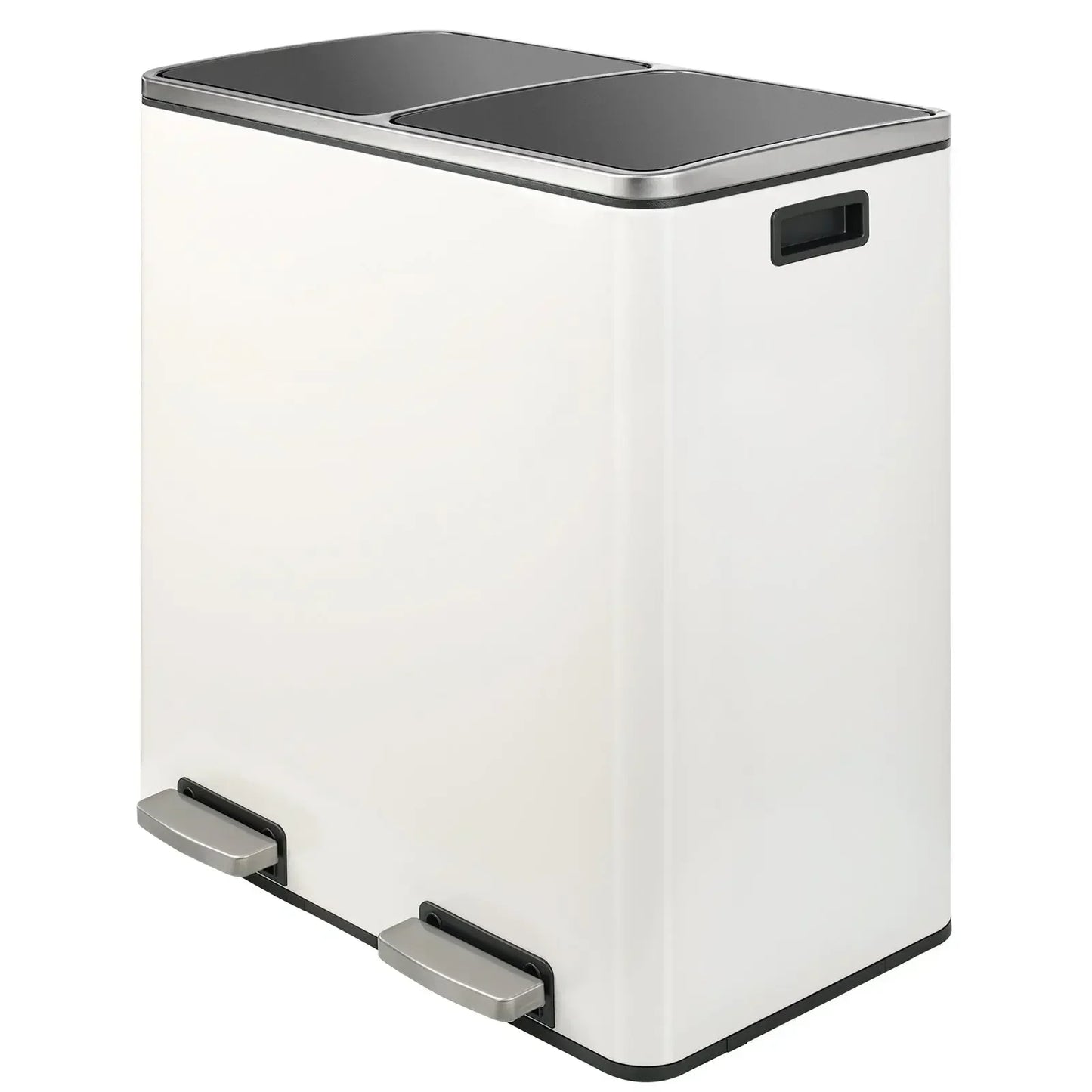 60L/16Gal Recycling Kitchen Step Trash Can