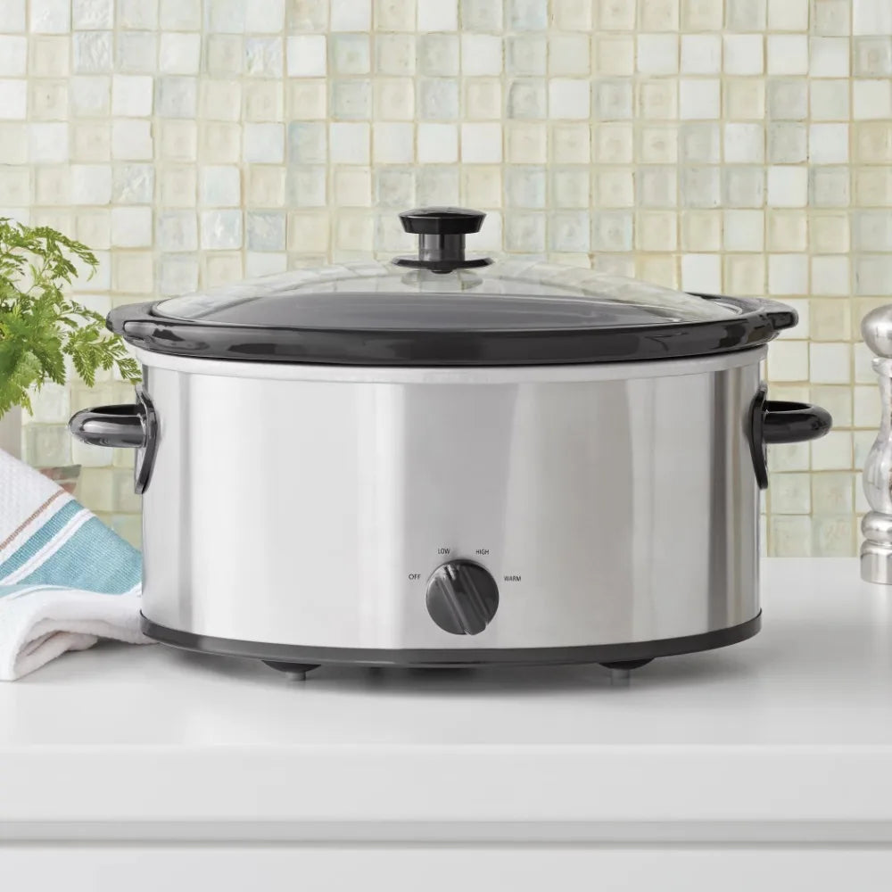 Mainstays 6 Quart Oval Slow Cooker