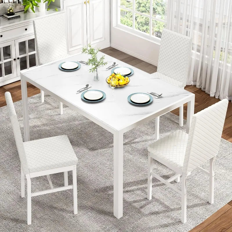 5-Piece Dinning Room Table Set