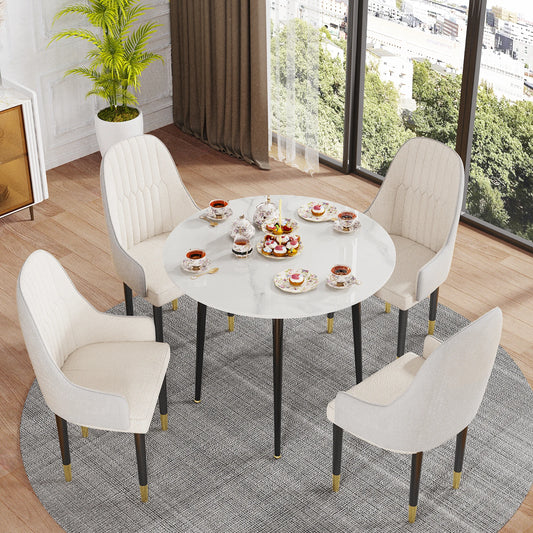 Round Stone Dining Table