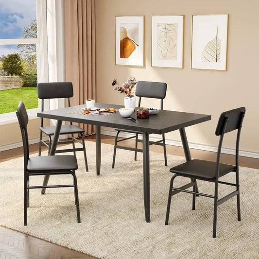 Kitchen Dining Table with 4 Chairs