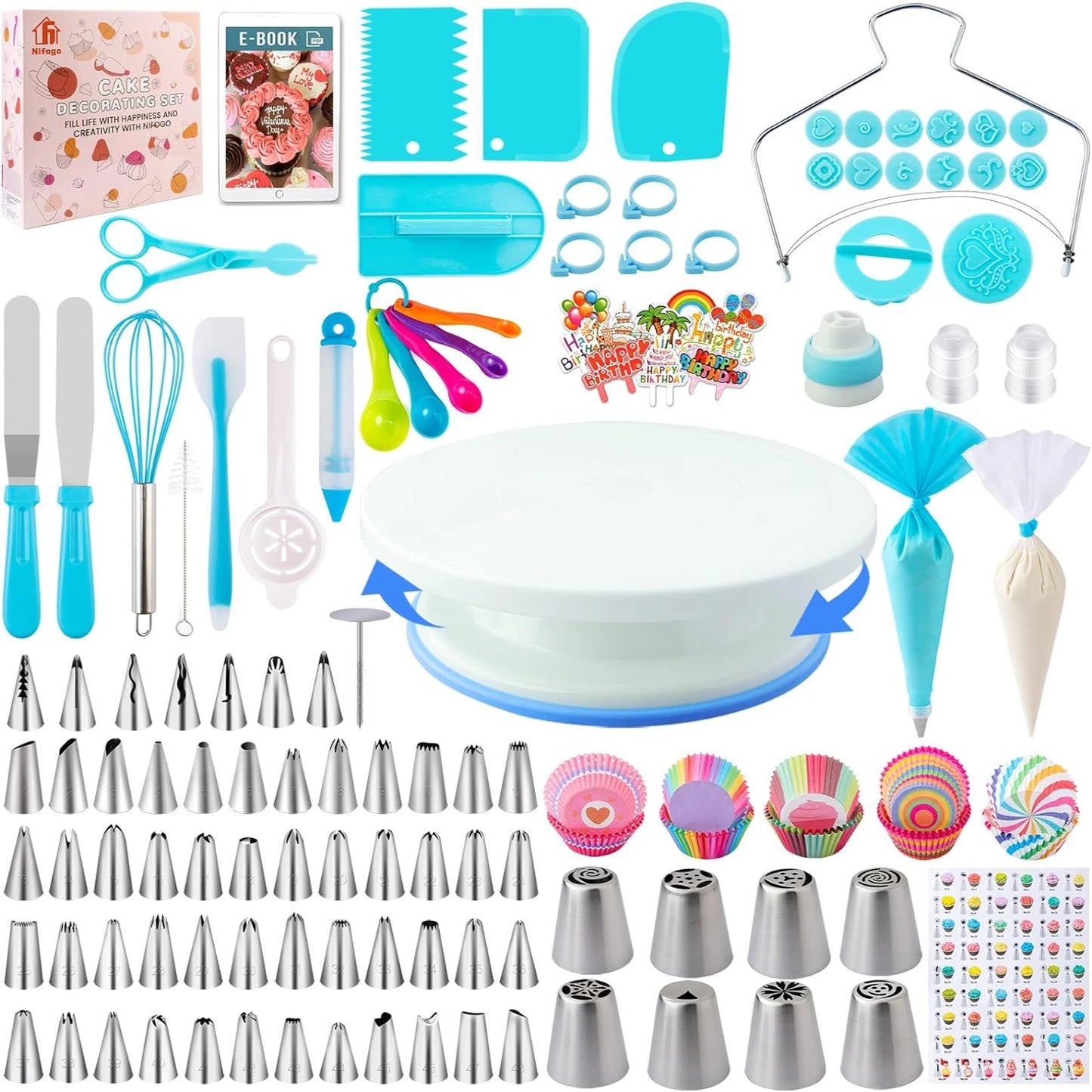 Complete Cake Decorating Supplies Kit