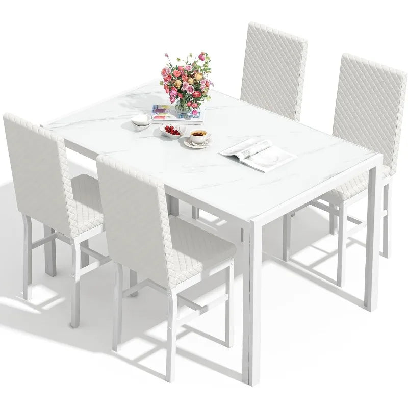 5-Piece Dinning Room Table Set